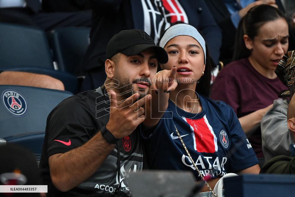 Vips at PSG celebration Champions League trophy at Parc des Princes
