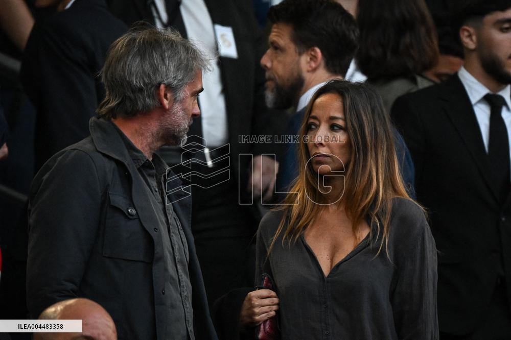 Vips at PSG celebration Champions League trophy at Parc des Princes