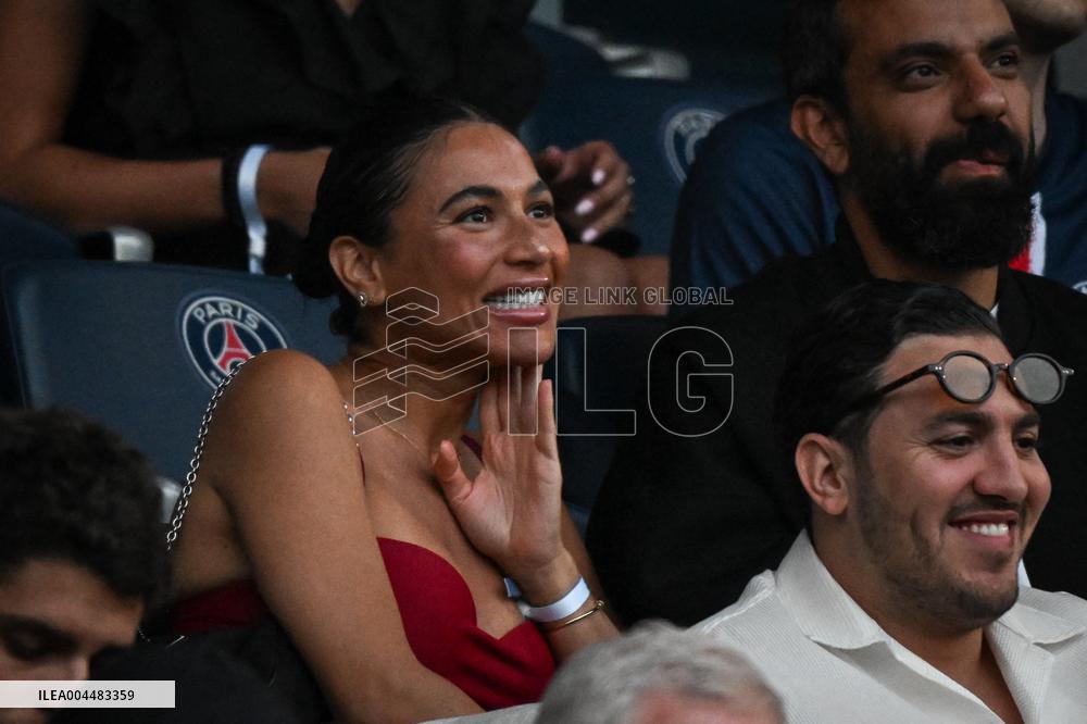 Vips at PSG celebration Champions League trophy at Parc des Princes
