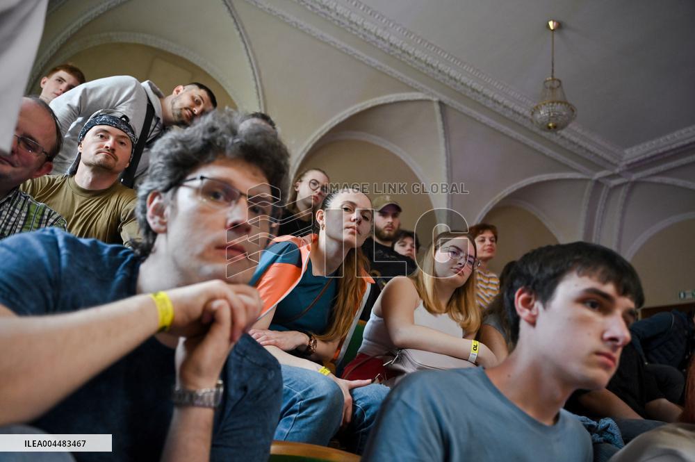 Lecture of Nobel Prize laureate Kip Thorne in Lviv