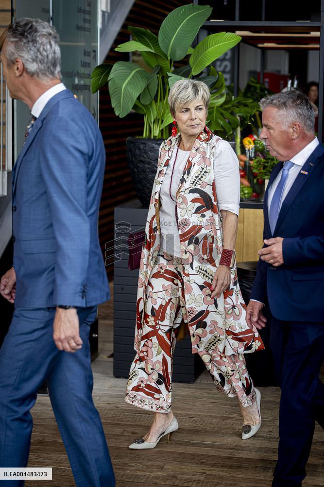 Princess Laurentien at Tactile Reading & Graphics Conference - Amsterdam