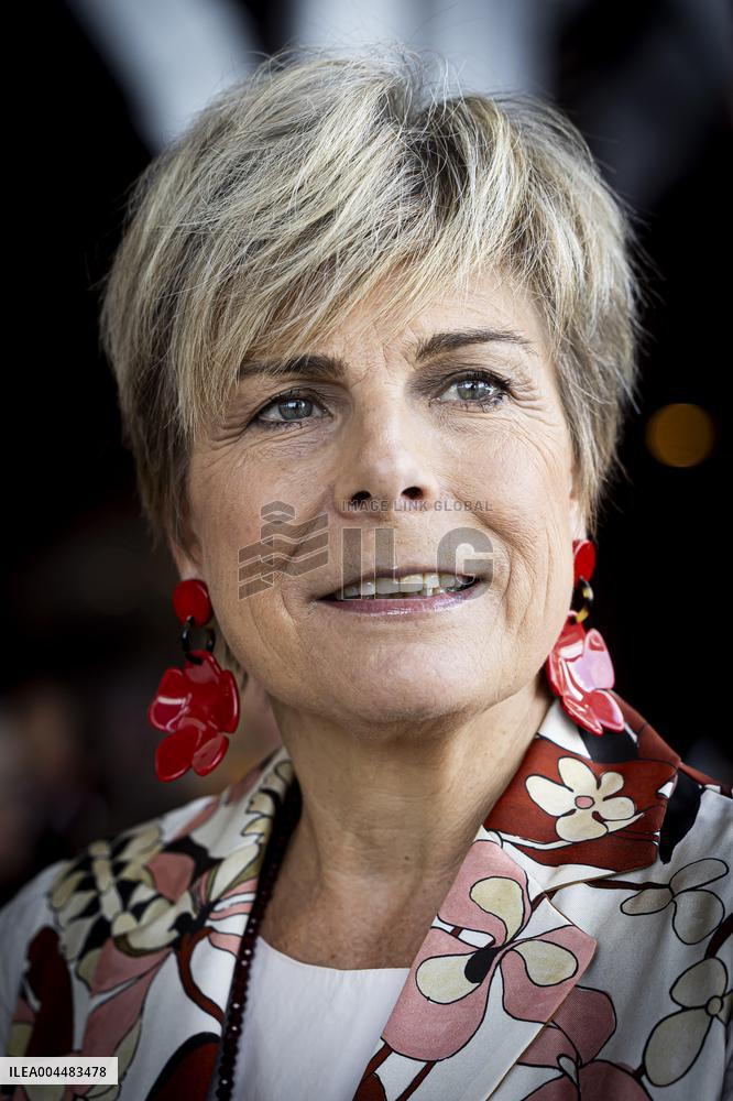Princess Laurentien at Tactile Reading & Graphics Conference - Amsterdam