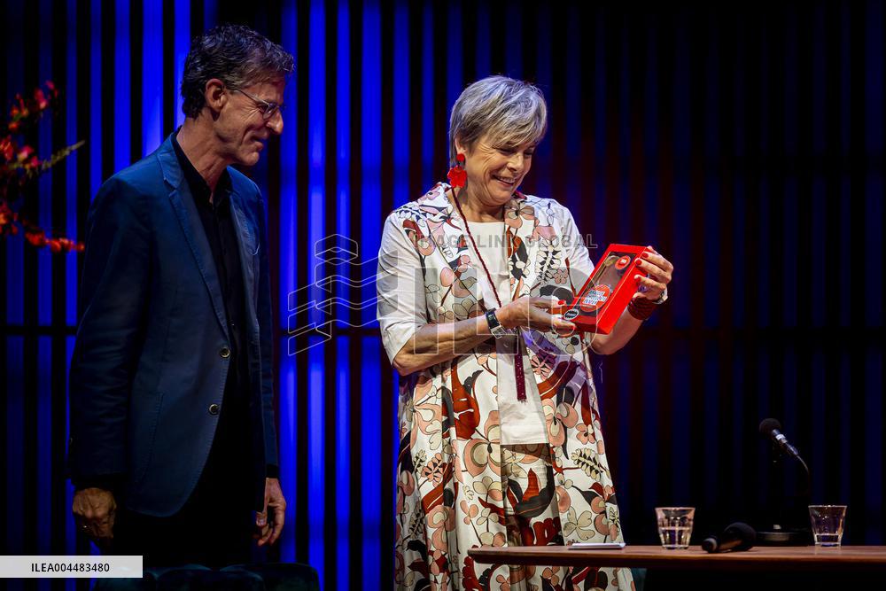 Princess Laurentien at Tactile Reading & Graphics Conference - Amsterdam