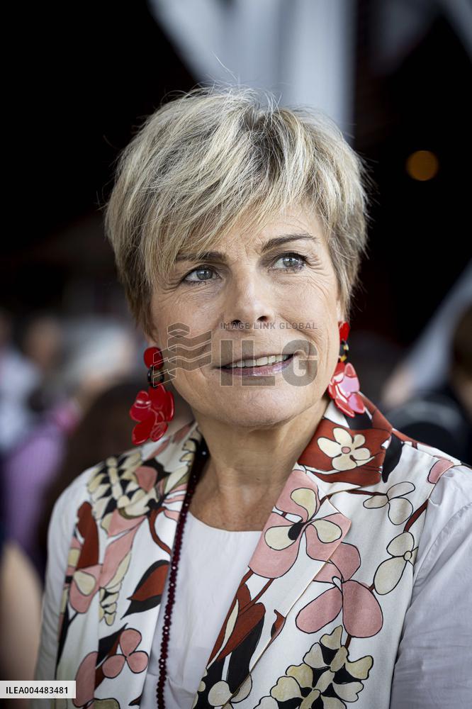 Princess Laurentien at Tactile Reading & Graphics Conference - Amsterdam