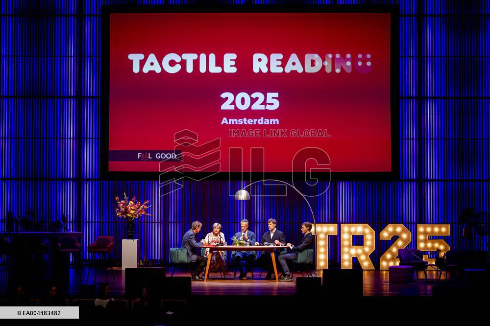 Princess Laurentien at Tactile Reading & Graphics Conference - Amsterdam
