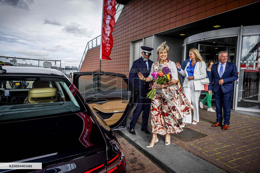 Princess Laurentien at Tactile Reading & Graphics Conference - Amsterdam