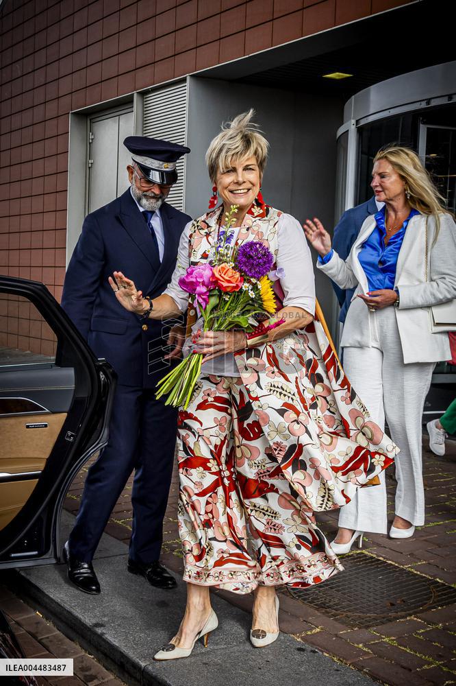 Princess Laurentien at Tactile Reading & Graphics Conference - Amsterdam