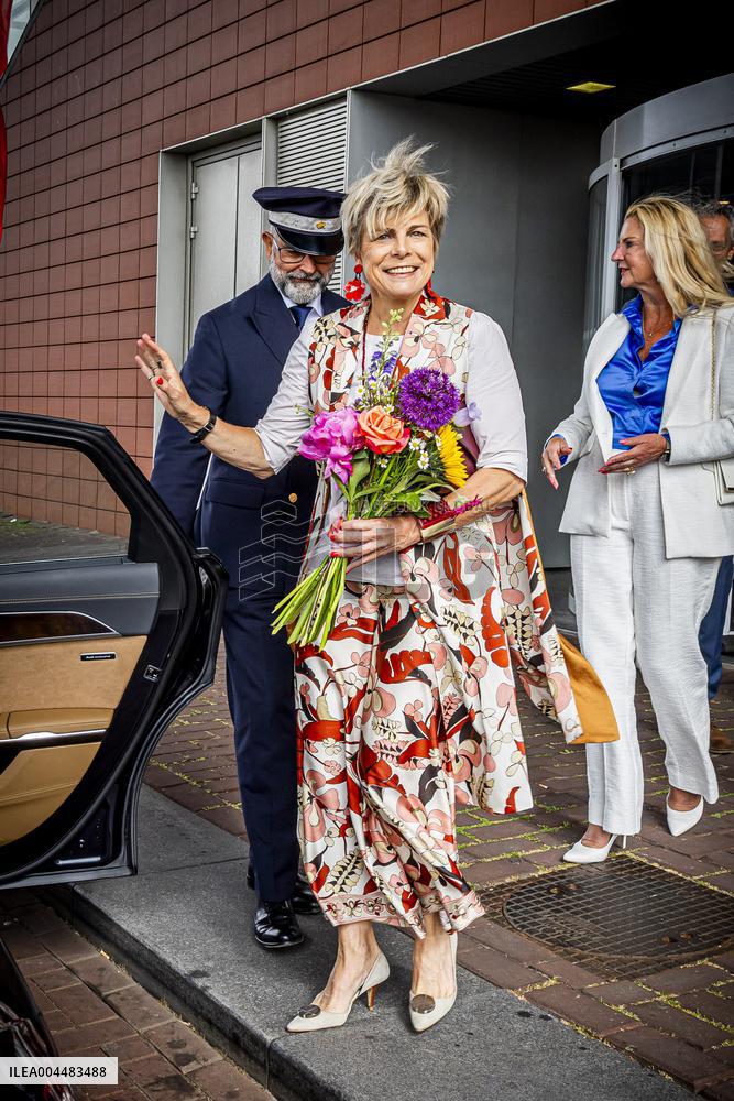 Princess Laurentien at Tactile Reading & Graphics Conference - Amsterdam