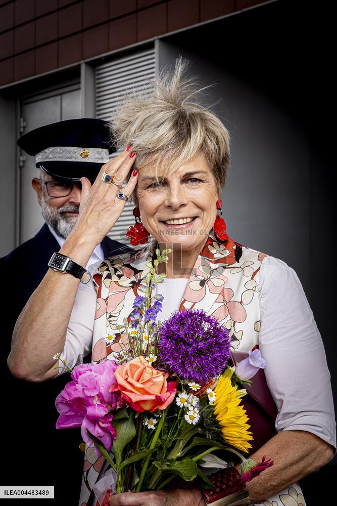 Princess Laurentien at Tactile Reading & Graphics Conference - Amsterdam