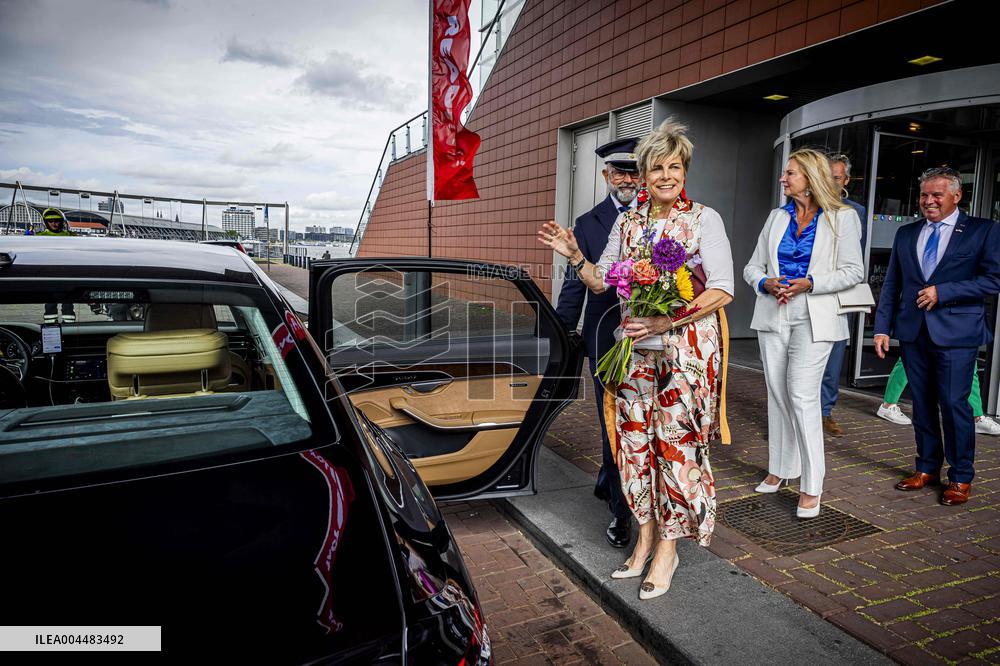 Princess Laurentien at Tactile Reading & Graphics Conference - Amsterdam