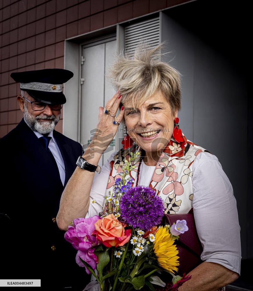 Princess Laurentien at Tactile Reading & Graphics Conference - Amsterdam