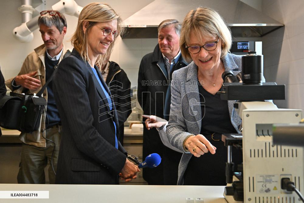 Agnes Pannier Runacher At DGCCRF and DGDI - Lyon