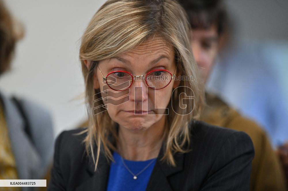 Agnes Pannier Runacher At DGCCRF and DGDI - Lyon