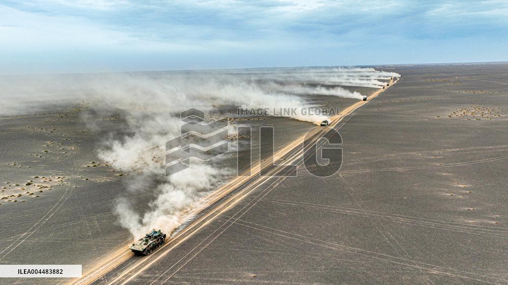 Live-fire Shooting Drills in Jiuquan