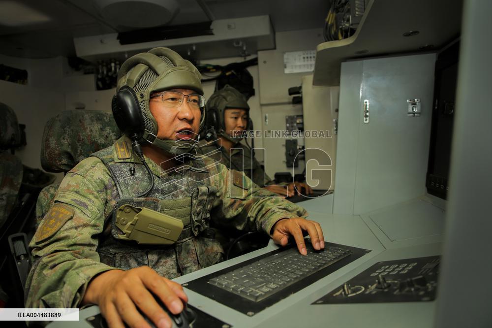 Live-fire Shooting Drills in Jiuquan