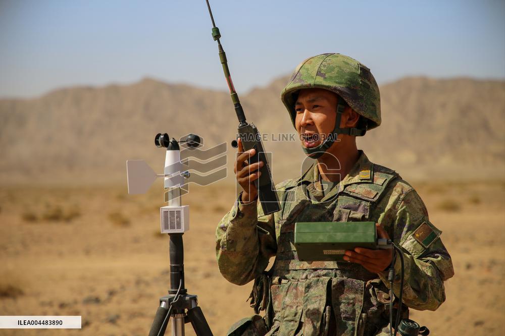 Live-fire Shooting Drills in Jiuquan