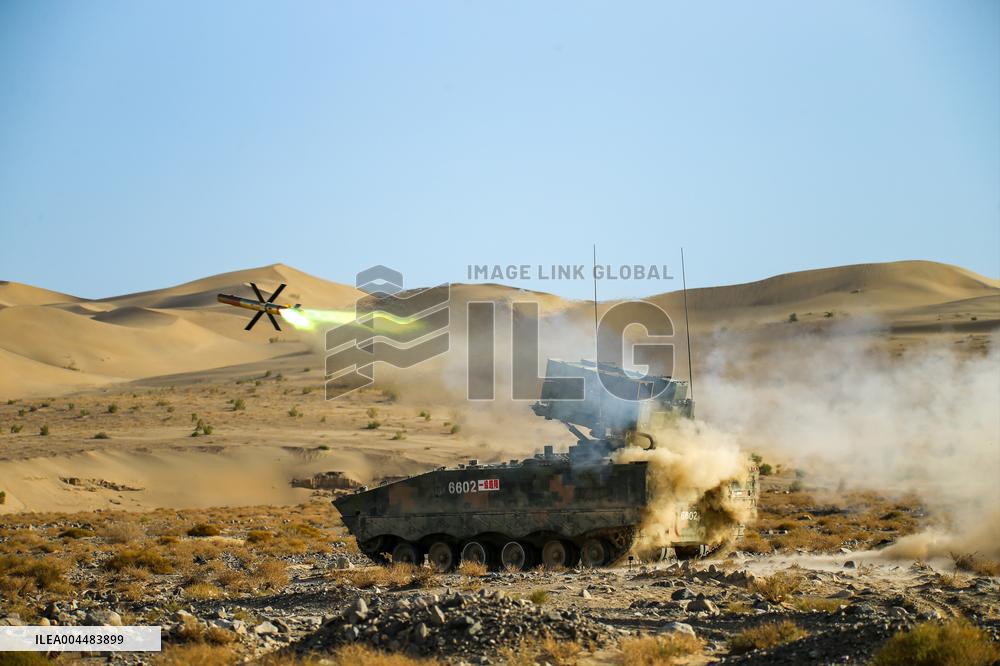 Live-fire Shooting Drills in Jiuquan