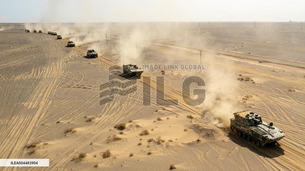 Live-fire Shooting Drills in Jiuquan