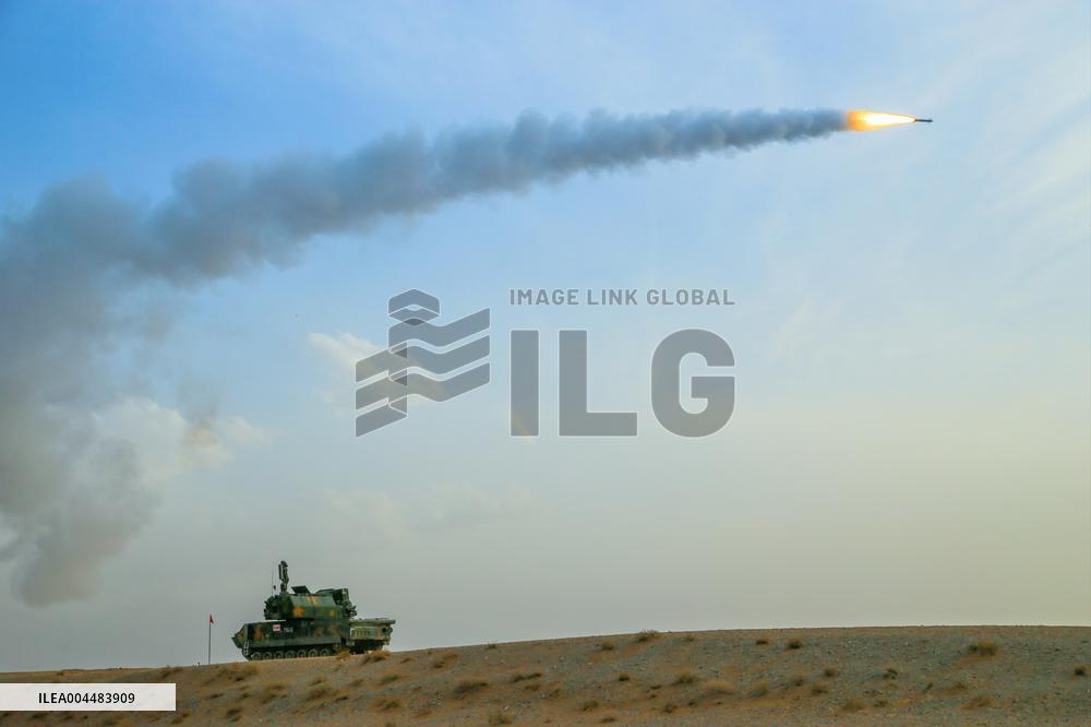 Live-fire Shooting Drills in Jiuquan