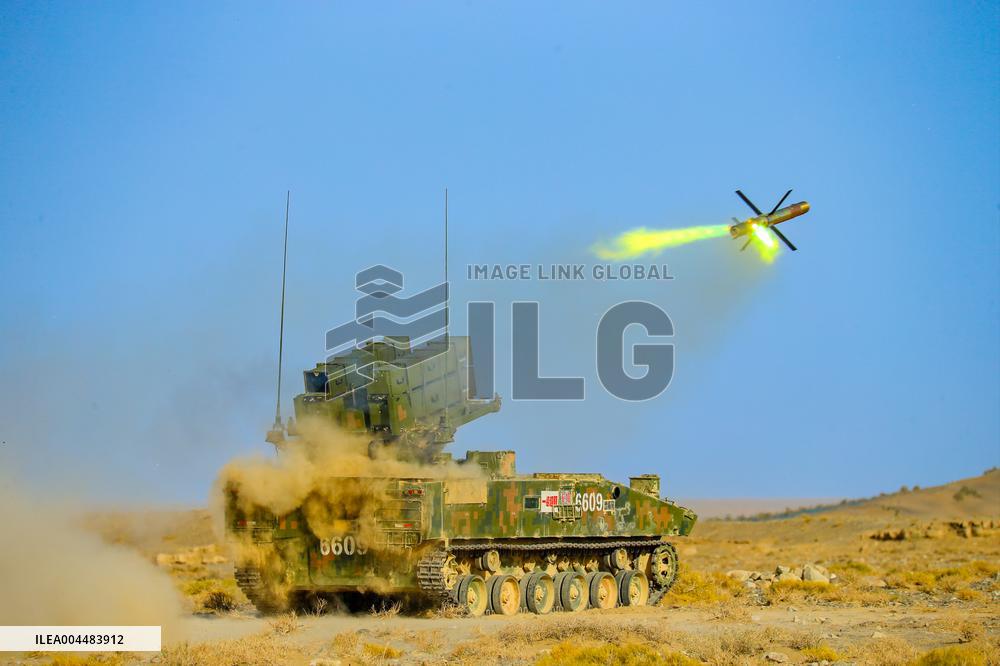Live-fire Shooting Drills in Jiuquan