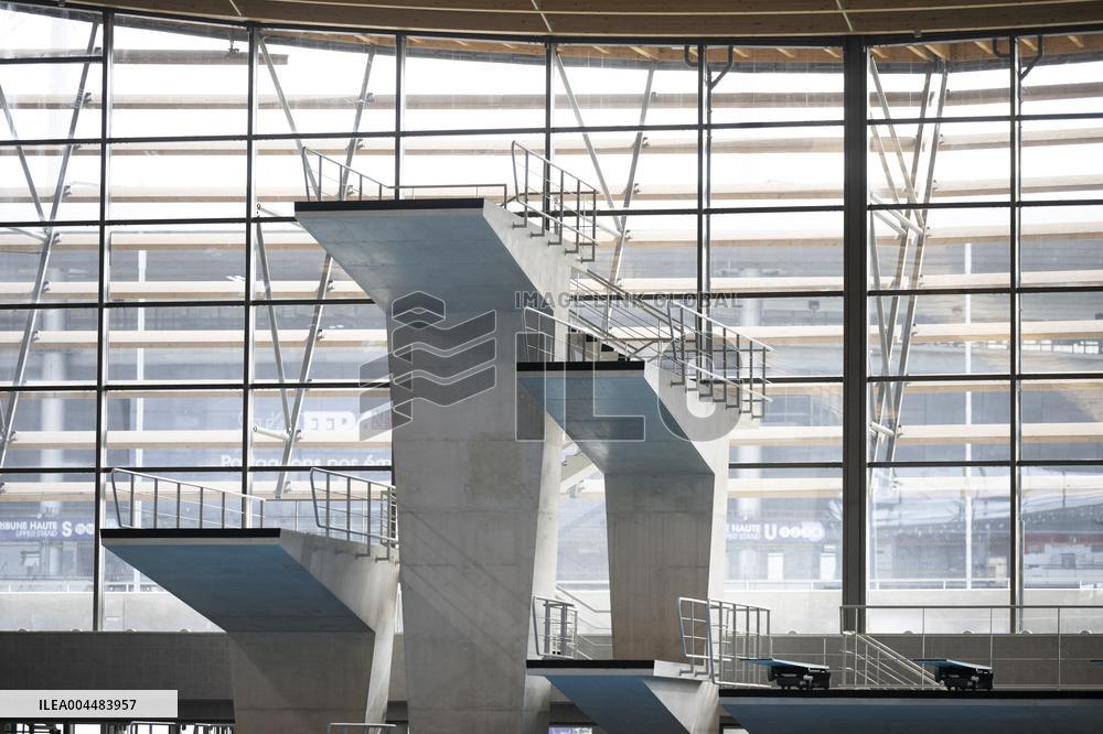 Illustration - Grand Paris Olympic Aquatic Centre