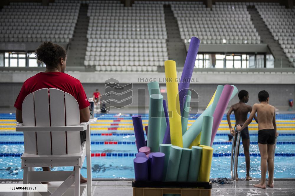 Illustration - Grand Paris Olympic Aquatic Centre