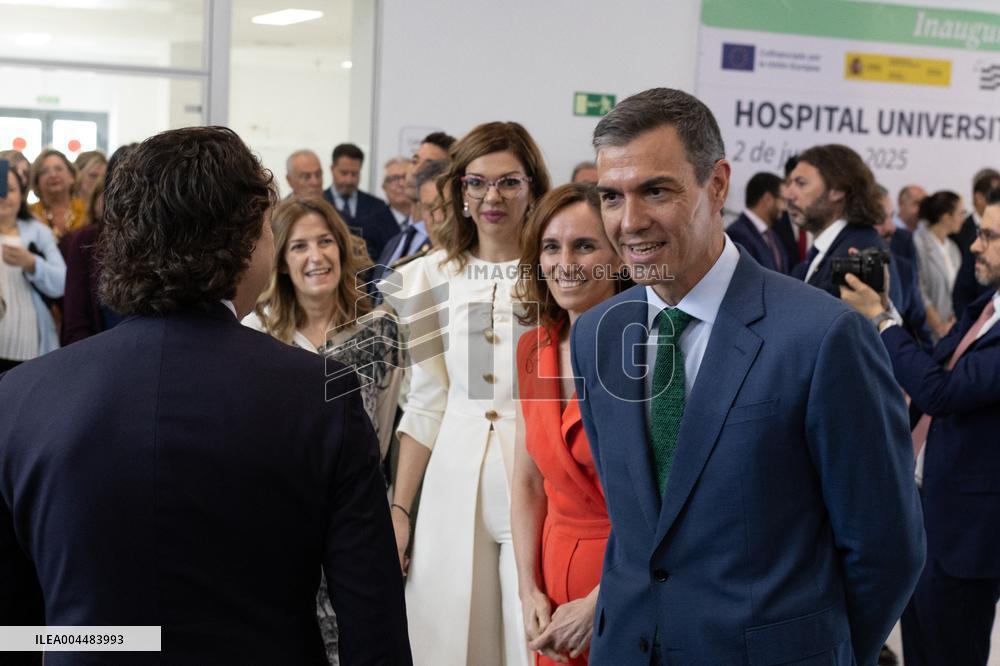 Sanchez Presides Over Inauguration of University Hospital in Melilla