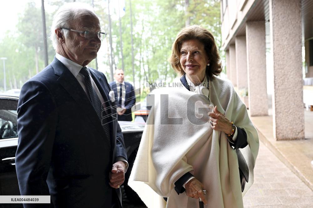 Sweden's Royal couple in Finland