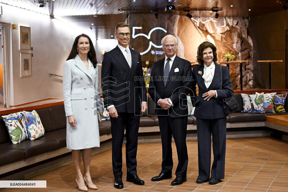 Sweden's Royal couple in Finland