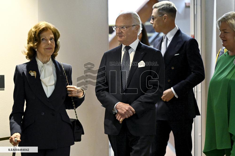 Sweden's Royal couple in Finland