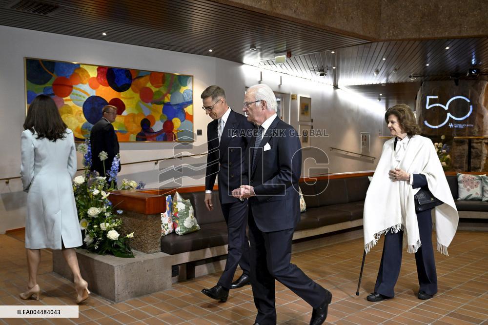 Sweden's Royal couple in Finland