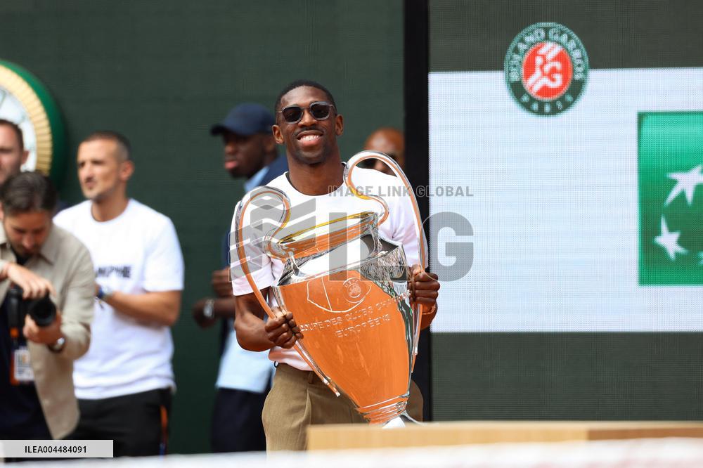 2025 French Open - UEFA Champions League Trophy NB