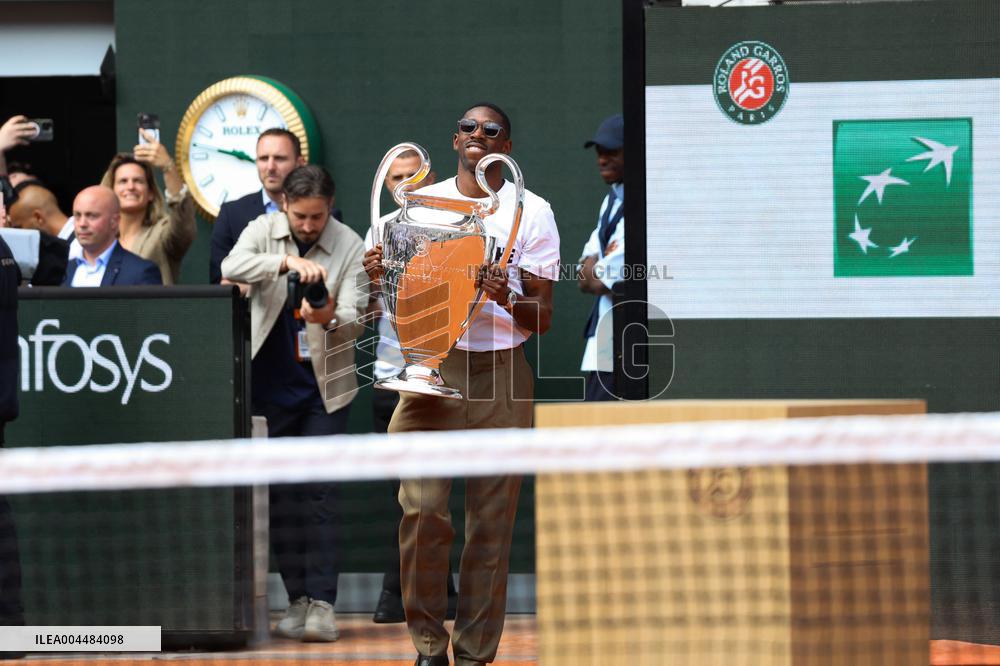 2025 French Open - UEFA Champions League Trophy NB