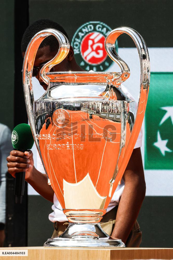 2025 French Open - UEFA Champions League Trophy NB