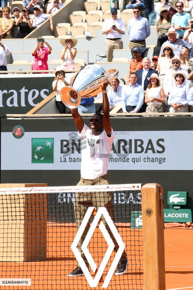 2025 French Open - UEFA Champions League Trophy NB