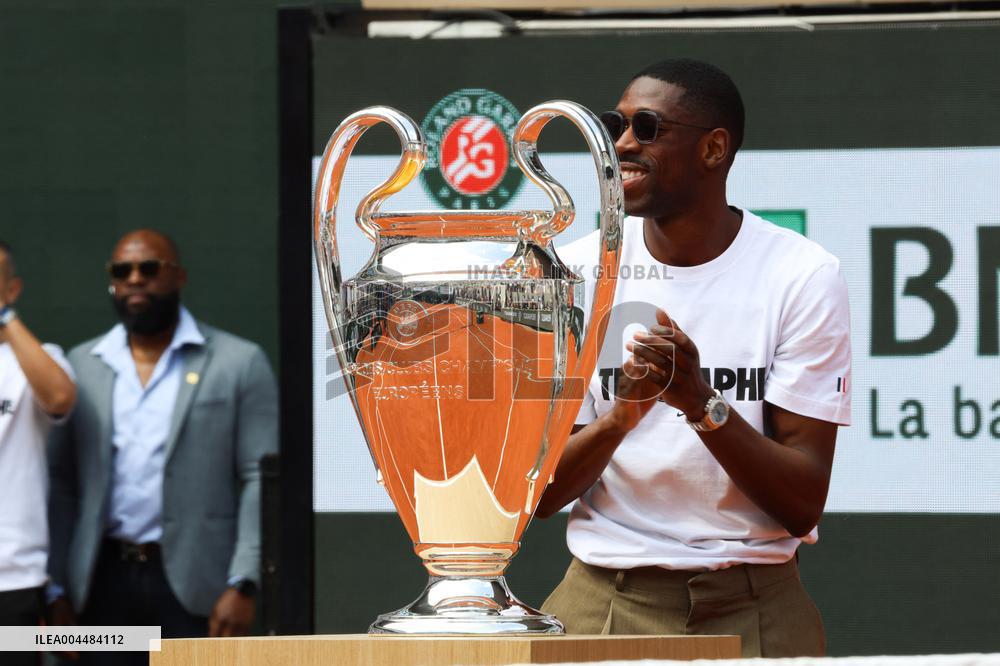 2025 French Open - UEFA Champions League Trophy NB