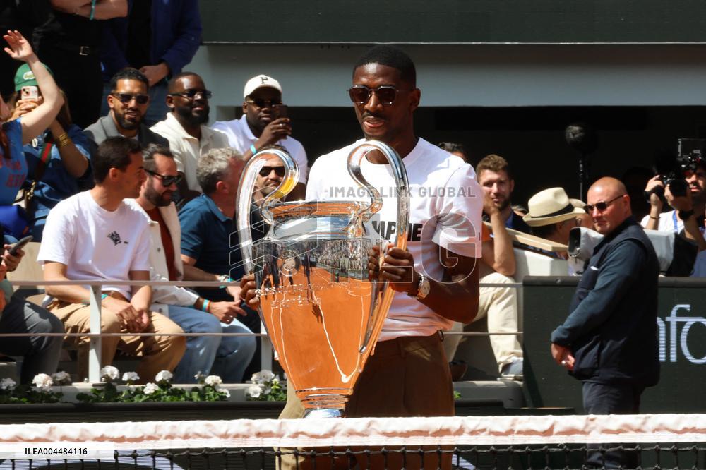 2025 French Open - UEFA Champions League Trophy NB