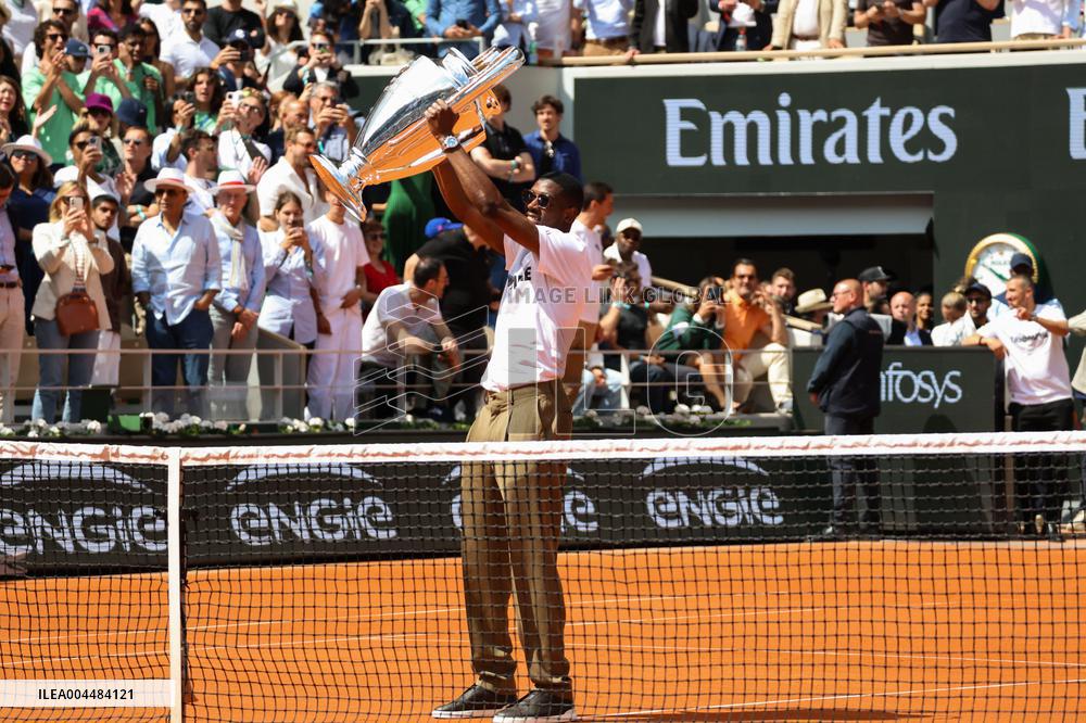 2025 French Open - UEFA Champions League Trophy NB