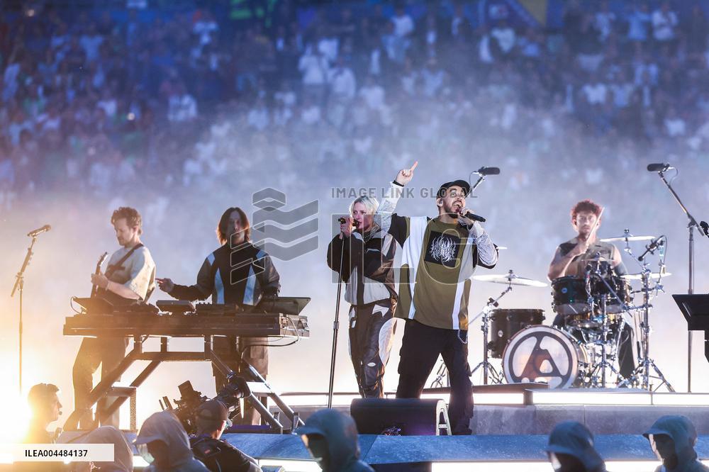 Linkin Park Perform at Final UEFA Champions League - Munich