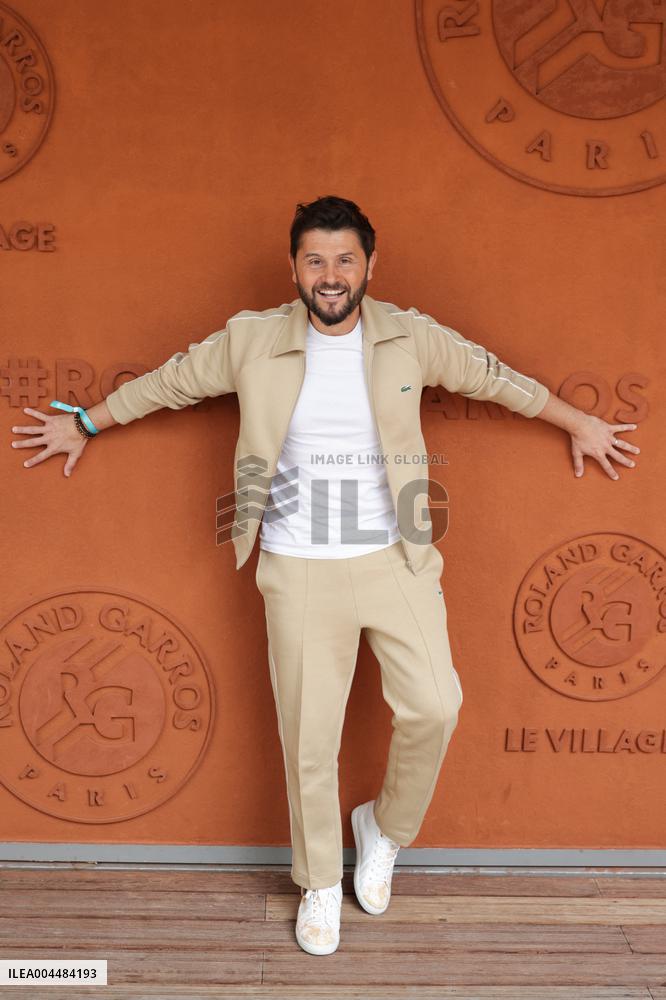 2025 French Open - Celebrities At Village Day 9 NB