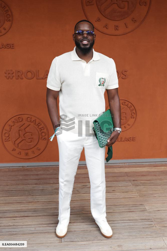 2025 French Open - Celebrities At Village Day 9 NB