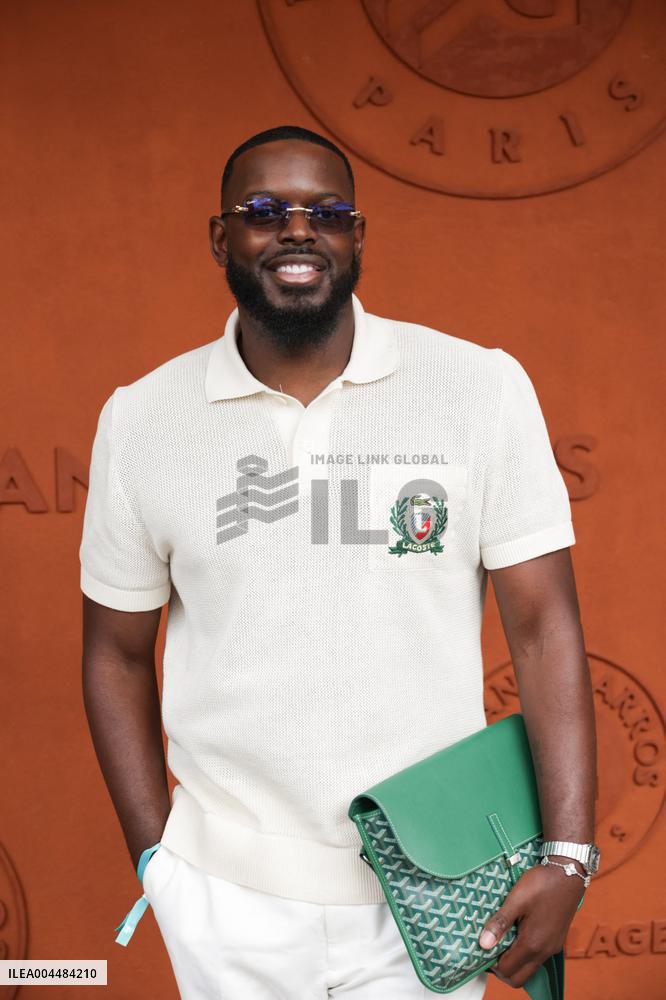 2025 French Open - Celebrities At Village Day 9 NB