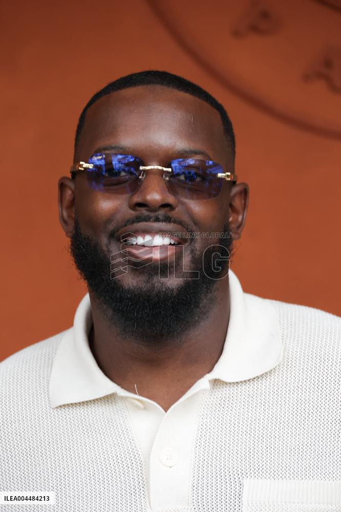 2025 French Open - Celebrities At Village Day 9 NB