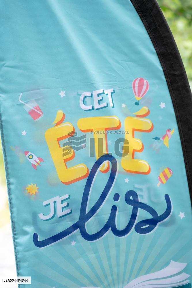 Launch of the summer operation “I read this summer” - Paris