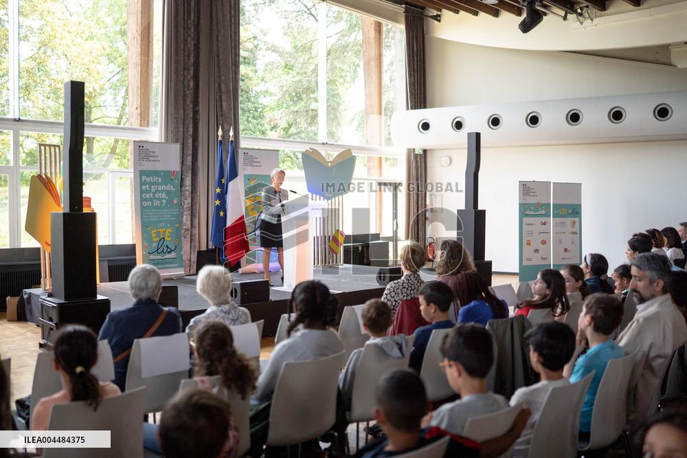 Launch of the summer operation “I read this summer” - Paris