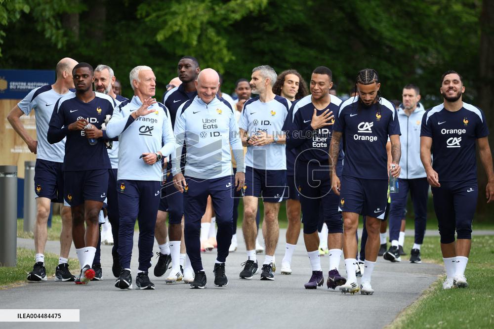 French National Team Training Session - Clairefontaine-en-Yvelines