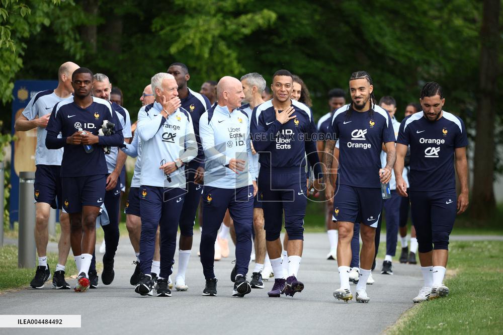 French National Team Training Session - Clairefontaine-en-Yvelines