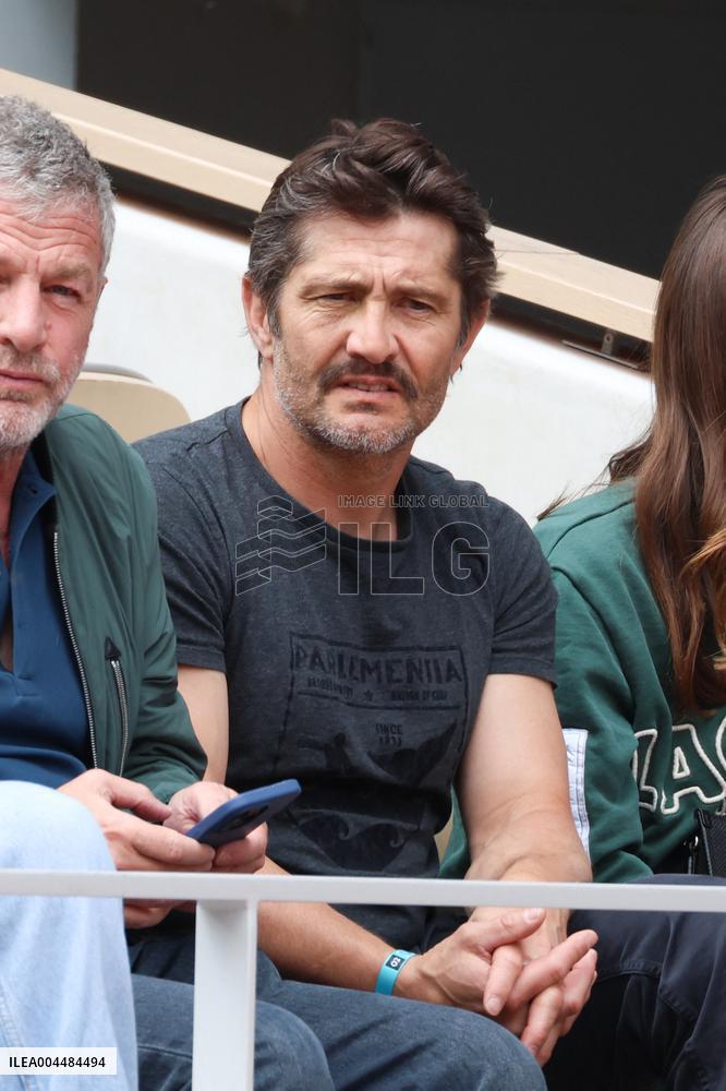 2025 French Open - Celebrities In Stands Day 9