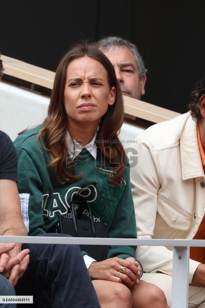 2025 French Open - Celebrities In Stands Day 9