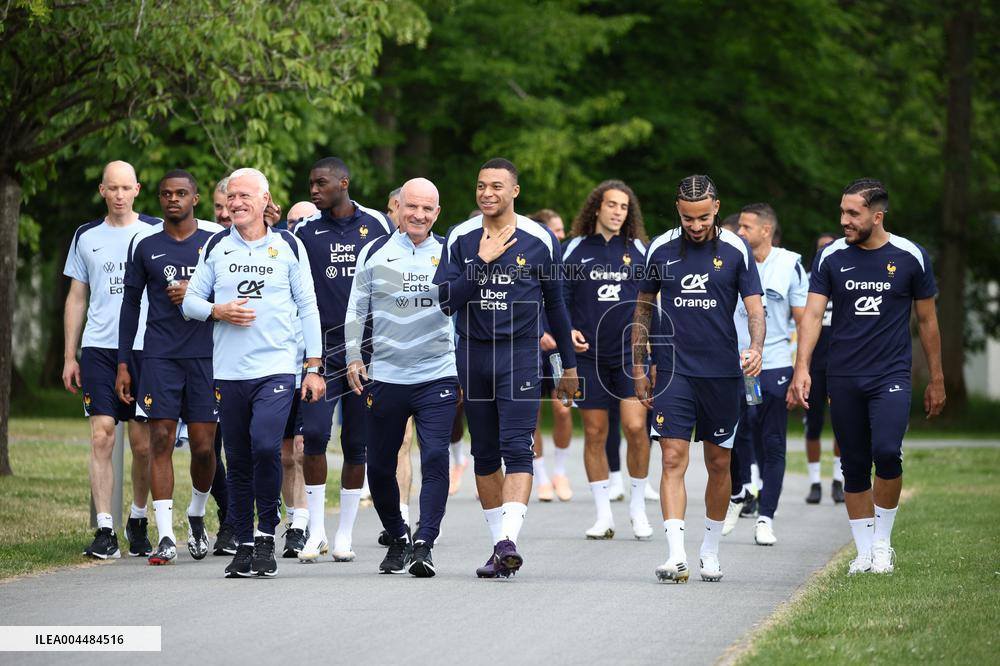 French National Team Training Session - Clairefontaine-en-Yvelines